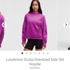 lululemon Scuba Oversized Side-Slit Hoodie